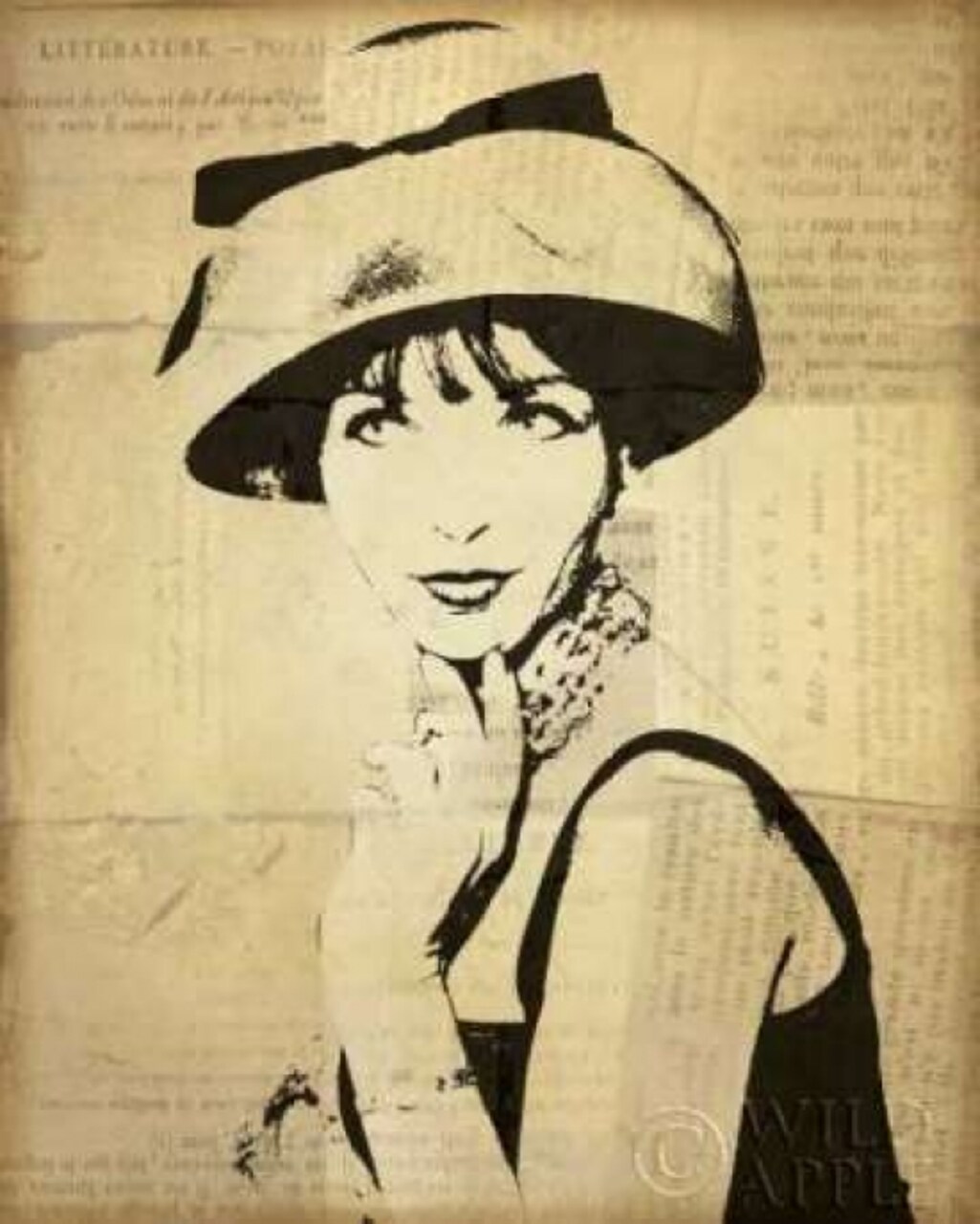 Fashion News I Poster Print by Wild Apple Portfolio - Item # VARPDX1678